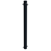 Ornamental bollard | Series 482B | � 82 mm | stationary, for casting in concretewith ground anchor, total length approx. 1300 mm | without lock | with 2 eyelets